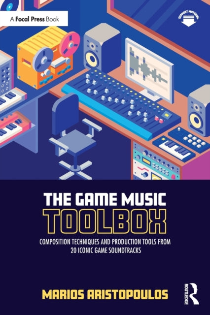 Book cover of: Game Music Toolbox. By: Marios Aristopoulos