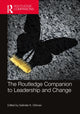 Book cover of: Routledge Companion to Leadership and Change. By: Satinder Dhiman
