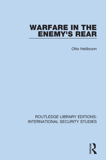 Book cover of: Warfare in the Enemy's Rear. By: Otto Heilbrunn