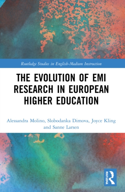 Book cover of: Evolution of EMI Research in European Higher Education. By: Alessandra Molino
