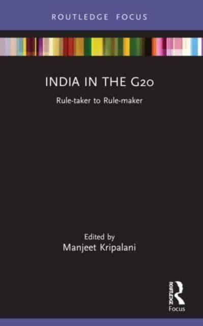 Book cover of: India in the G20. By: Manjeet Kripalani