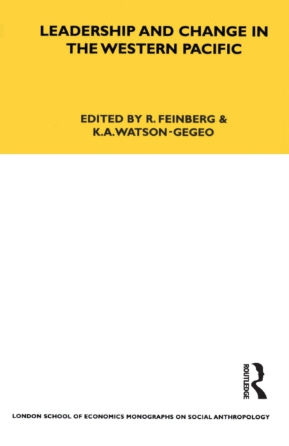 Book cover of: Leadership and Change in the Western Pacific. By: Richard Feinberg