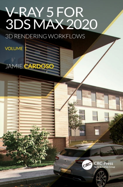 Book cover of: V-Ray 5 for 3ds Max 2020. By: Jamie Cardoso