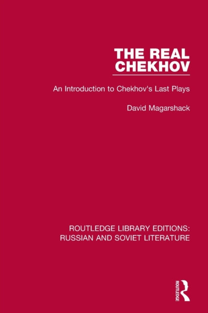 Book cover of: Real Chekhov. By: David Magarshack