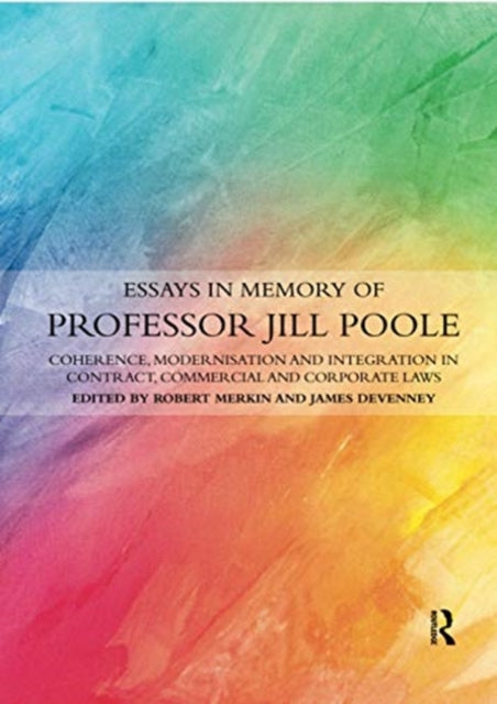 Book cover of: Essays in Memory of Professor Jill Poole. By: Robert M. Merkin