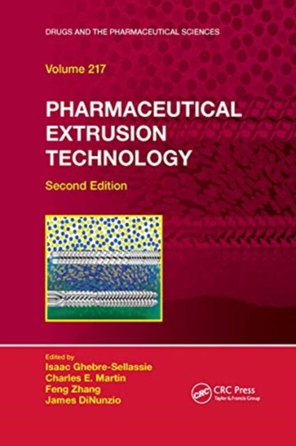 Book cover of: Pharmaceutical Extrusion Technology. By: Isaac Ghebre-Sellassie