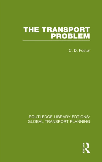 Book cover of: Transport Problem. By: Christopher D. Foster