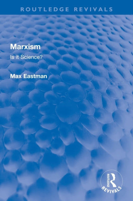 Book cover of: Marxism. By: Max Eastman