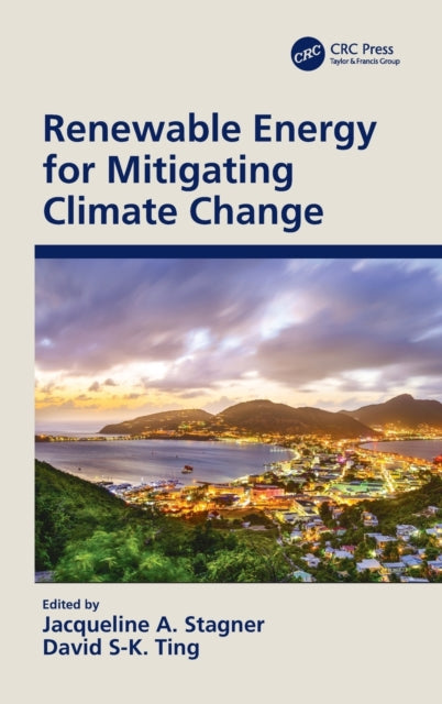 Book cover of: Renewable Energy for Mitigating Climate Change. By: Jacqueline A. Stagner