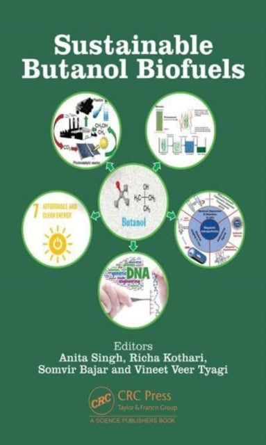 Book cover of: Sustainable Butanol Biofuels. By: Anita Singh