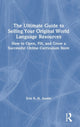 Book cover of: Ultimate Guide to Selling Your Original World Language Resources. By: Erin E. H. Austin
