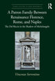 Book cover of: Patron Family Between Renaissance Florence, Rome, and Naples. By: Vincenzo Sorrentino