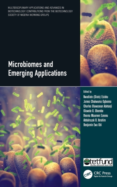 Book cover of: Microbiomes and Emerging Applications