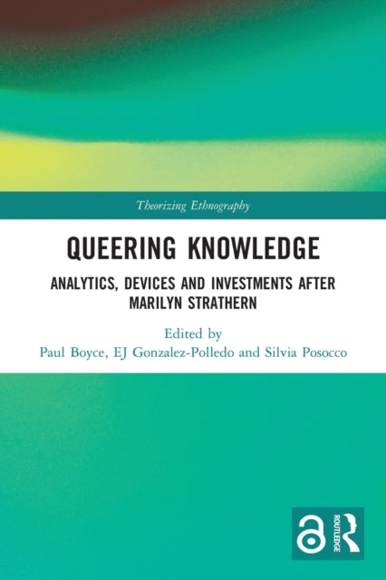 Book cover of: Queering Knowledge. By: Paul Boyce