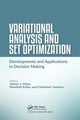 Book cover of: Variational Analysis and Set Optimization. By: Akhtar A. Khan