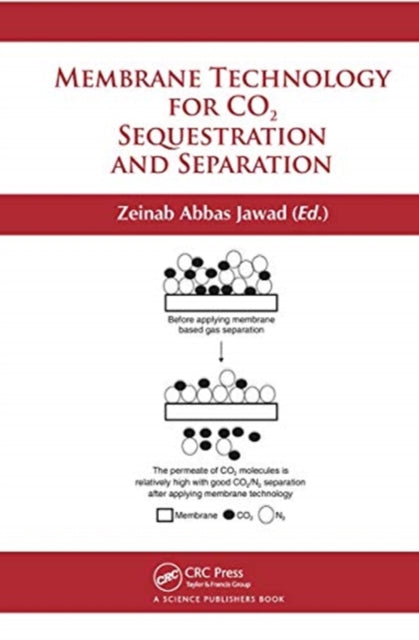 Book cover of: Membrane Technology for CO2 Sequestration. By: Zeinab Abbas Jawad