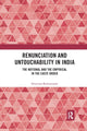 Book cover of: Renunciation and Untouchability in India. By: Srinivasa Ramanujam