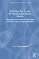 Book cover of: Priorities for Health Promotion and Public Health. By: Sally Robinson