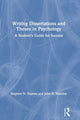 Book cover of: Writing Dissertations and Theses in Psychology. By: Stephen N. Haynes