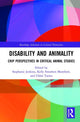 Book cover of: Disability and Animality. By: Stephanie Jenkins