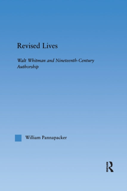 Book cover of: Revised Lives. By: William Pannapacker