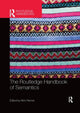 Book cover of: Routledge Handbook of Semantics