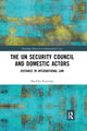 Book cover of: UN Security Council and Domestic Actors