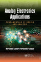 Book cover of: Analog Electronics Applications. By: Hernando Lautaro Fernandez-Canque