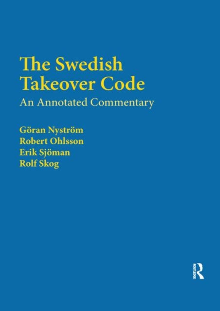 Book cover of: Swedish Takeover Code