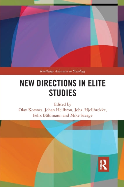 Book cover of: New Directions in Elite Studies