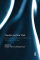 Book cover of: Populism and the Web. By: Mojca Pajnik