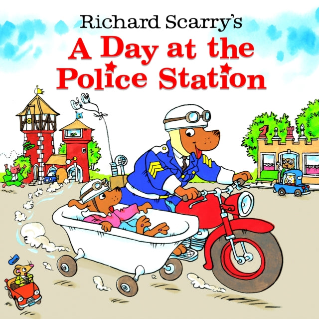 Book cover of: Richard Scarry's A Day at the Police Station