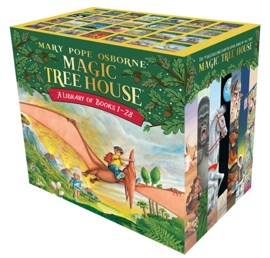 Book cover of: Magic Tree House Library Books 1-28