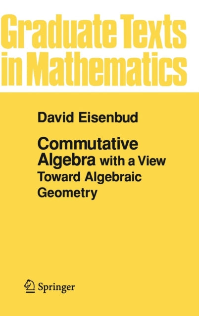 Book cover of: Commutative Algebra