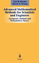 Book cover of: Advanced Mathematical Methods for Scientists and Engineers I. By: Carl M. Bender