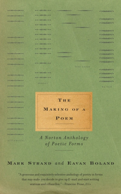 Book cover of: Making of a Poem