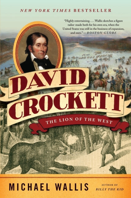 Book cover of: David Crockett. By: Michael Wallis