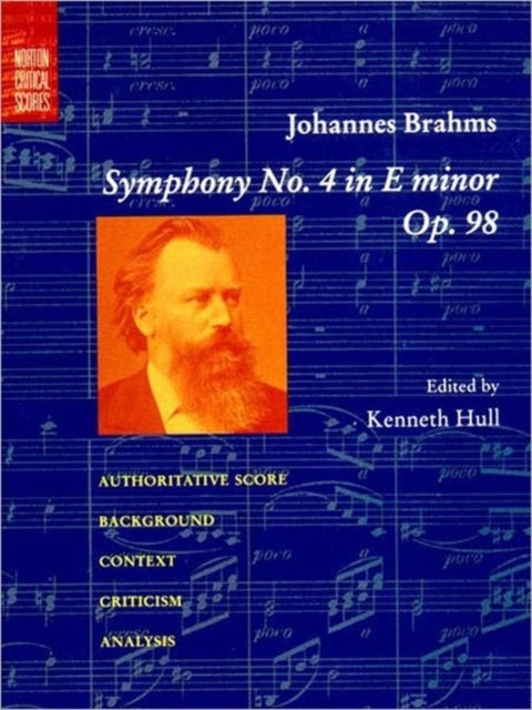 Book cover of: Symphony No. 4 in E Minor, Op. 98. By: Johannes Brahms