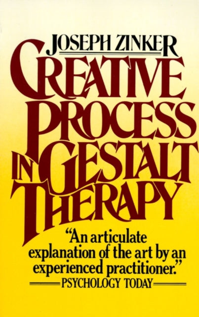 Book cover of: Creative Process in Gestalt Therapy