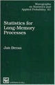 Book cover of: Statistics for Long-Memory Processes