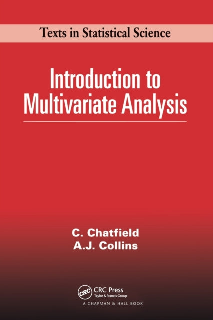 Book cover of: Introduction to Multivariate Analysis. By: Chris Chatfield