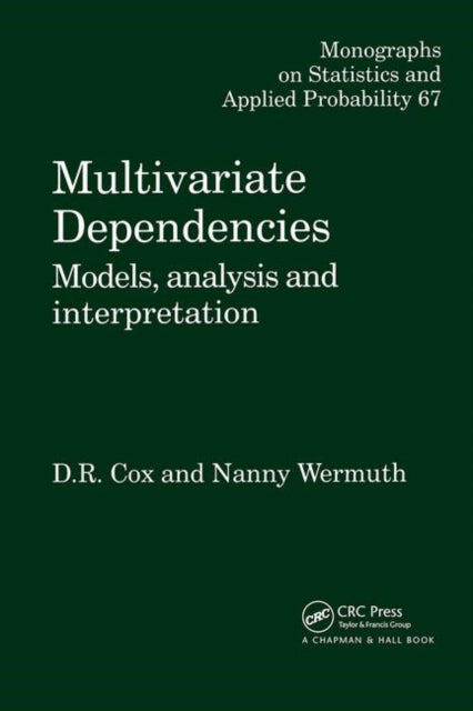 Book cover of: Multivariate Dependencies. By: David R. Cox