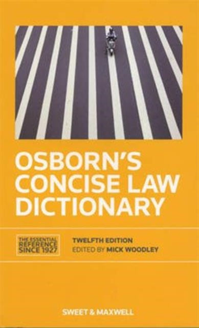 Book cover of: Osborn's Concise Law Dictionary