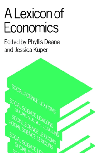 Book cover of: Lexicon of Economics