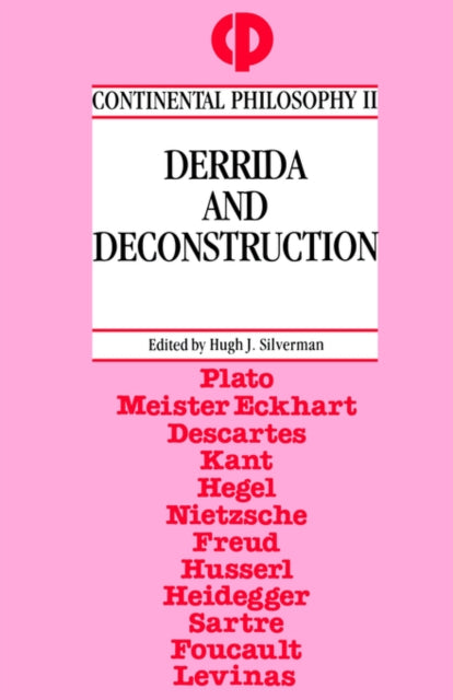 Book cover of: Derrida and Deconstruction