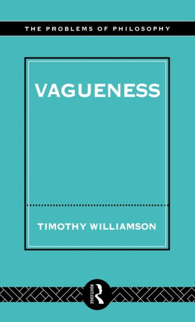 Book cover of: Vagueness