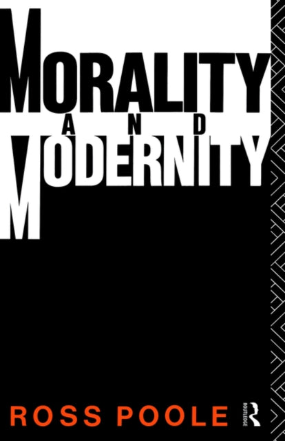 Book cover of: Morality and Modernity