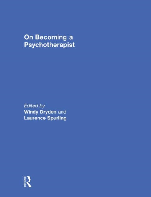 Book cover of: On Becoming a Psychotherapist
