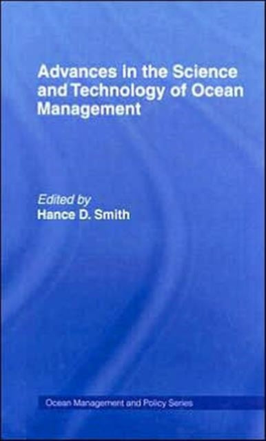 Book cover of: Advances in the Science and Technology of Ocean Management