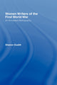 Book cover of: Women Writers of the First World War: An Annotated Bibliography. By: Sharon Ouditt